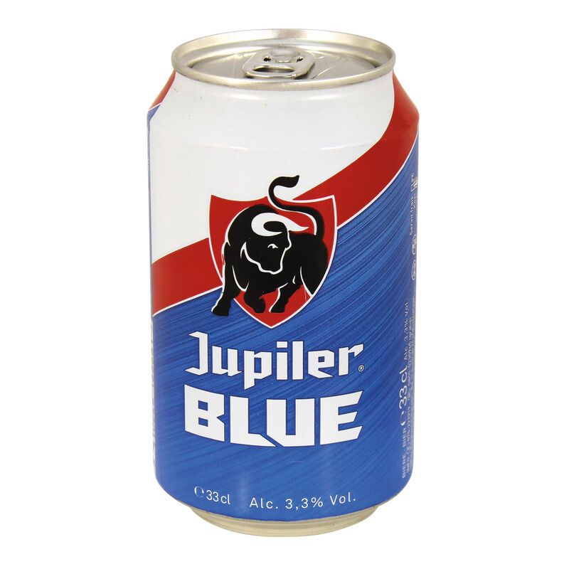 Jupiler Blue 24x33cl Blik Pils Bier De Bierhal